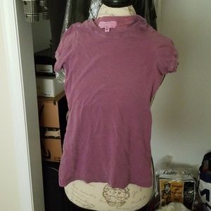 Xs purple Theodore Beverley hills tee